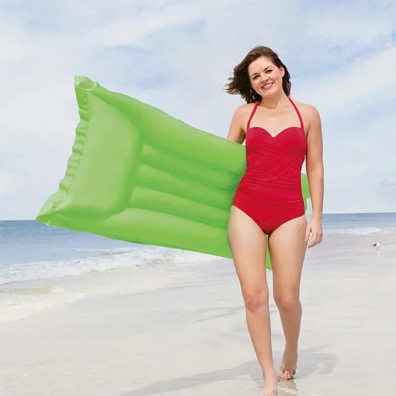 Rooxin Pool Float Bed Inflatable Swimming mattress Swim Tube Water Lounge Chair Water Hammock Swim Ring Pool Beach Float