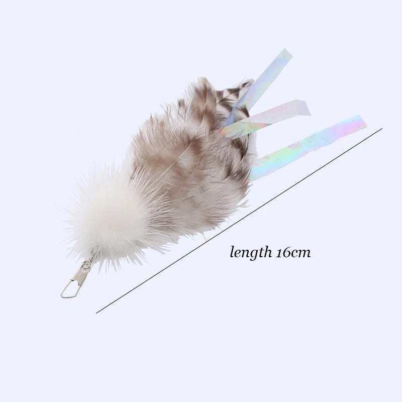 Fish Rod Shape Cat Teaser Stick and Insect Bait Funny Kitten Interactive Toys Pet Accessories for Cats mascotas jouet pour chat