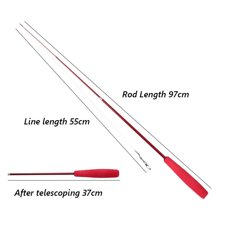 Fish Rod Shape Cat Teaser Stick and Insect Bait Funny Kitten Interactive Toys Pet Accessories for Cats mascotas jouet pour chat