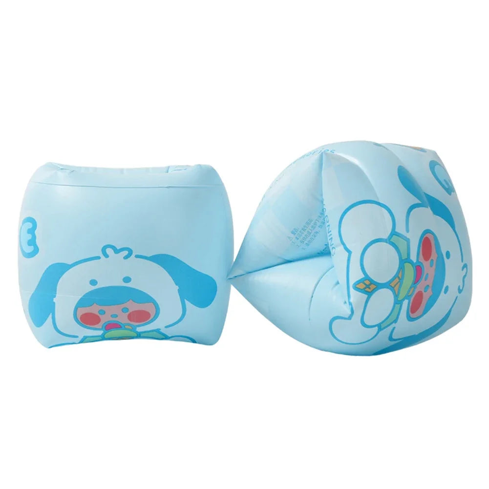 Cute Arm Floaties Inflatable Swim Floater Sleeves PVC Swimming Arm Float Rings Safe for Kids Toddlers and Adults