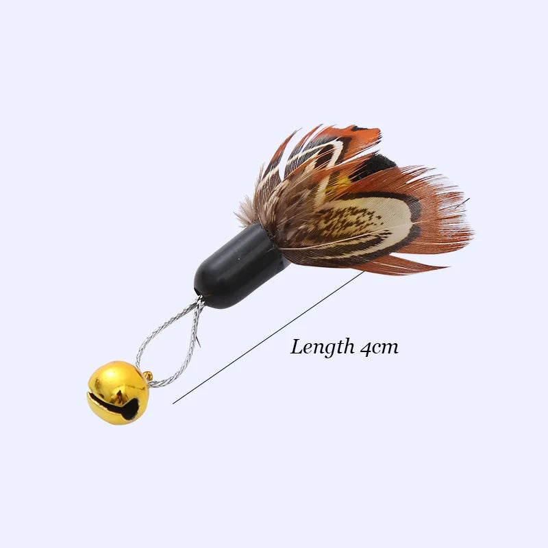 Fish Rod Shape Cat Teaser Stick and Insect Bait Funny Kitten Interactive Toys Pet Accessories for Cats mascotas jouet pour chat