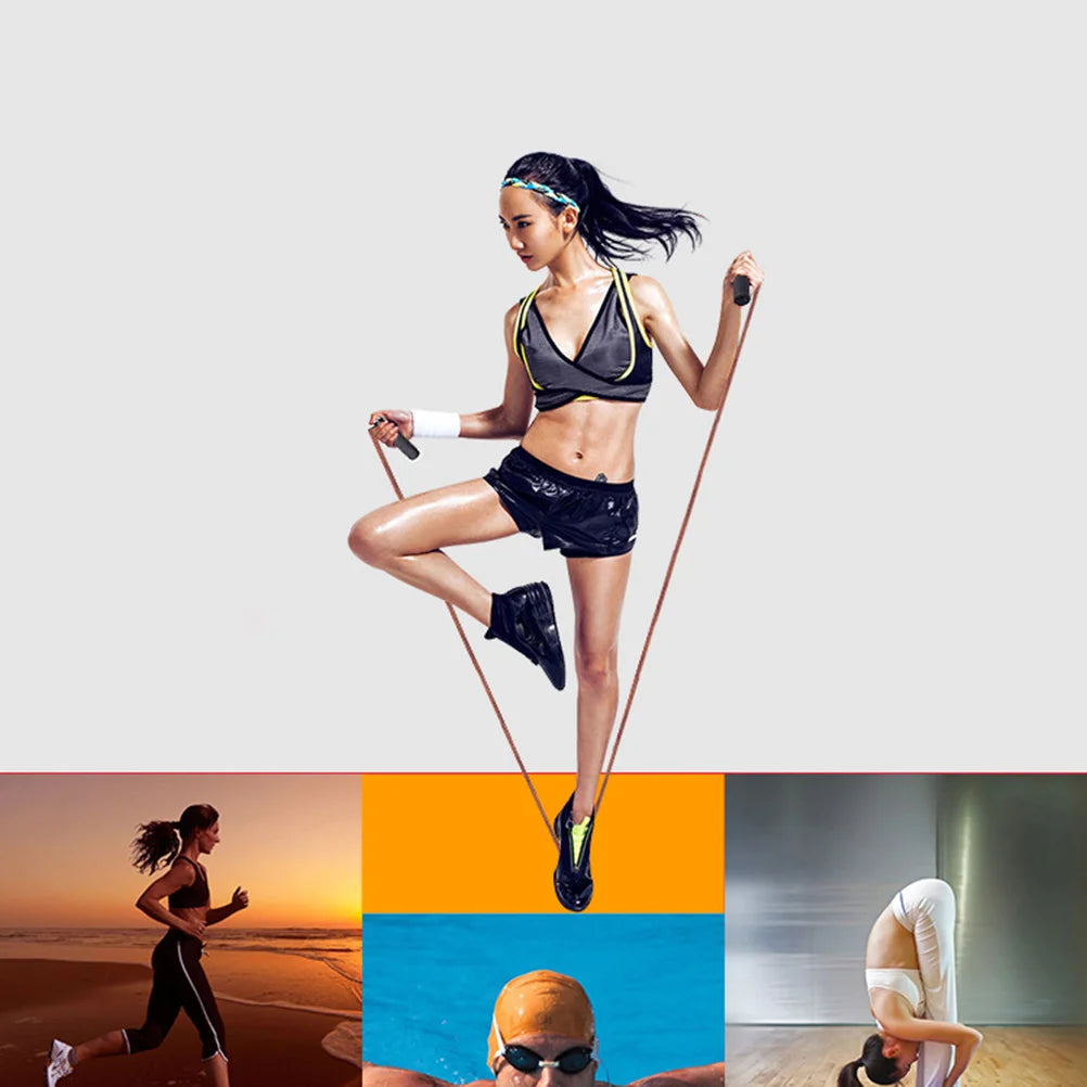 1pcs Jump Rope Adjustable Professional Jumping Exercise Jump Rope for