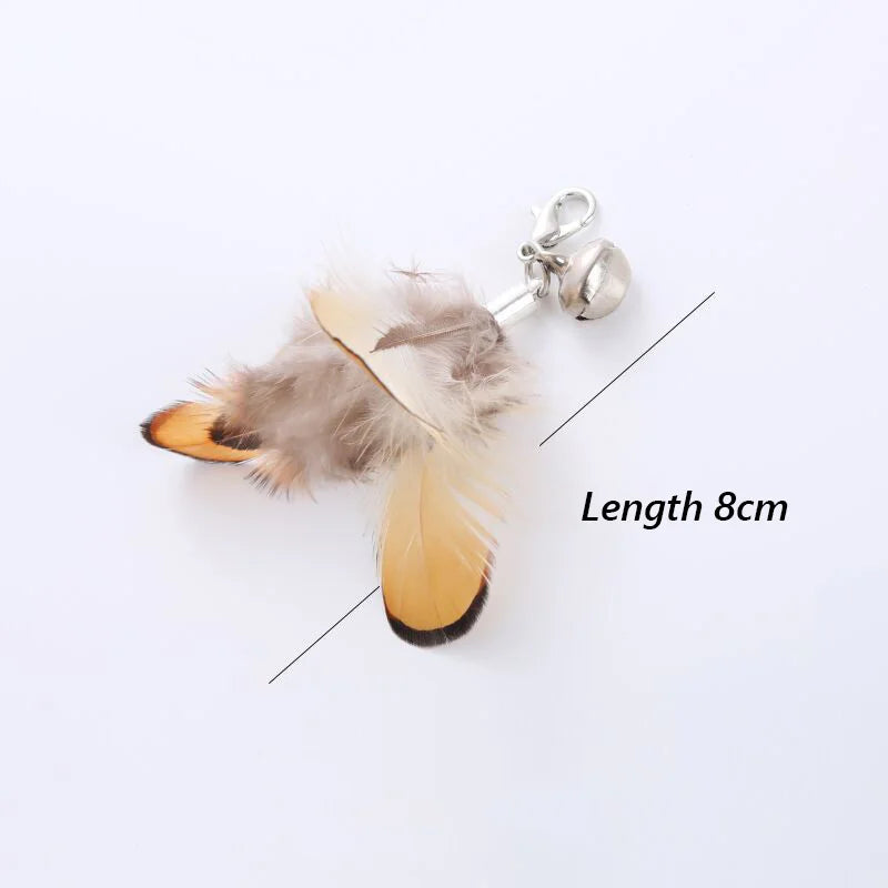 Fish Rod Shape Cat Teaser Stick and Insect Bait Funny Kitten Interactive Toys Pet Accessories for Cats mascotas jouet pour chat