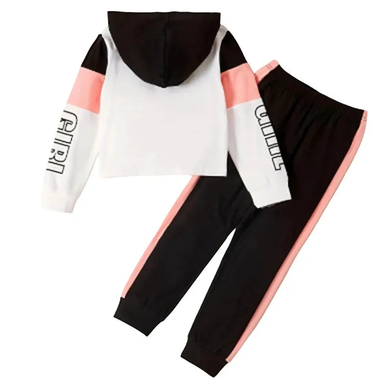 Baby Outfit Set Toddler Baby Girl Clothes Long Sleeve Tie Dye Hoodie Sweatshirt Jogger Pants Hooded Clothing Set Ropa NiñO