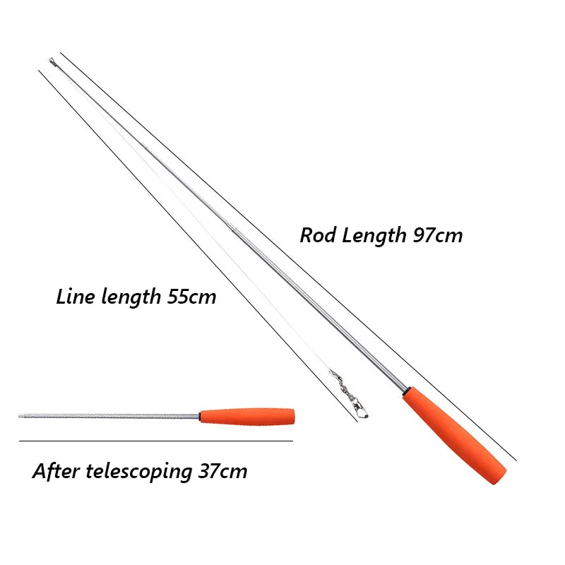 Fish Rod Shape Cat Teaser Stick and Insect Bait Funny Kitten Interactive Toys Pet Accessories for Cats mascotas jouet pour chat